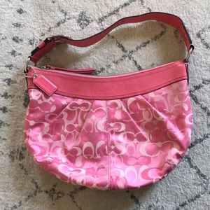 Pink Coach Purse